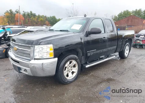 2012 Chevrolet Silverado 1500 Lt из США, поврежденный, VIN 1GCRKSE76CZ286830